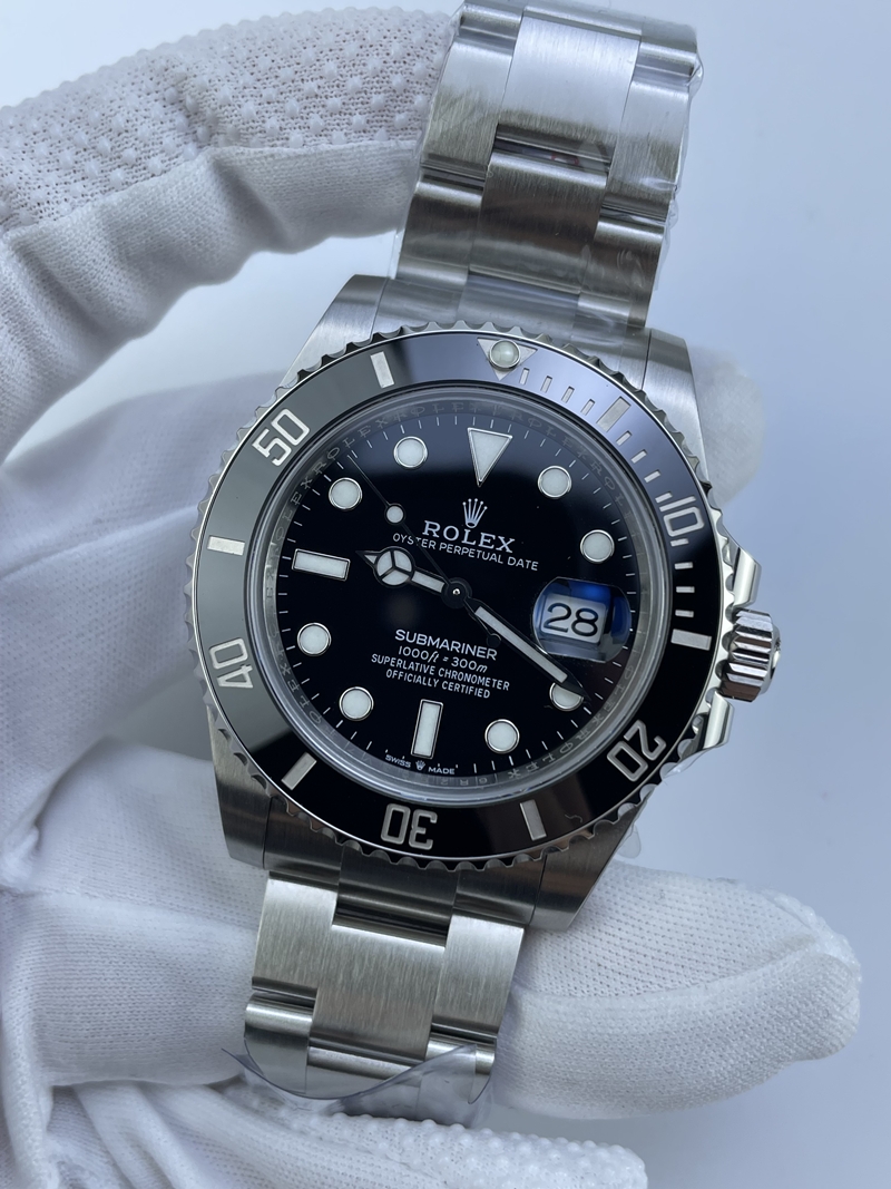 (준비완료/특급배송 할인판매)NO.3305/롤렉스 서브마리너 신형 41mm 블랙다이얼 블랙세라믹 인서트 최신형 QP공장